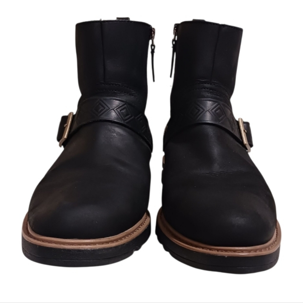 Teva Rowena Repel Waterproof Boots Biker Festival - Picture 2 of 12